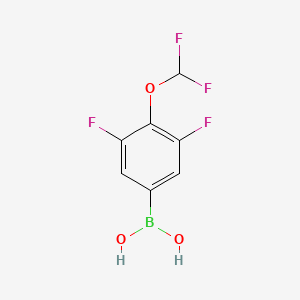 (4-(Difluoromethoxy)-3,5-difluorophenyl)boronic acid