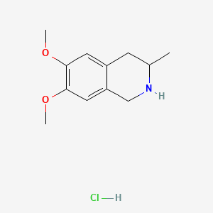 6,7-Dimethoxy-3-Methyl-1,2,3,4-Tetrahydroisoquinoline Hydrochloride