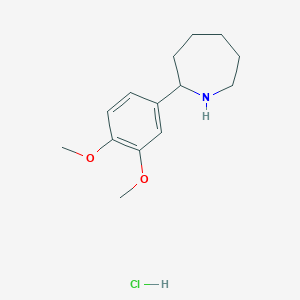 2-(3,4-Dimethoxyphenyl)azepane hydrochloride
