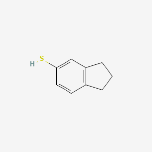 molecular formula C9H10S B3025458 2,3-二氢-1H-茚满-5-硫醇 CAS No. 55119-14-7