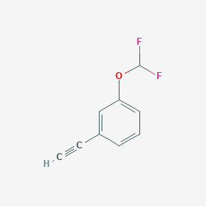 molecular formula C9H6F2O B3025460 3-(Difluoromethoxy)phenylacetylene CAS No. 519059-03-1