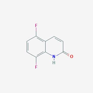 molecular formula C9H5F2NO B3025464 5,8-Difluoroquinolin-2(1H)-one CAS No. 949900-36-1