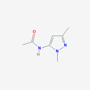 N-(2,5-dimethylpyrazol-3-yl)acetamide