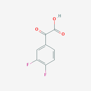 molecular formula C8H4F2O3 B3025470 2-(3,4-Difluorophenyl)-2-oxoacetic acid CAS No. 890097-94-6