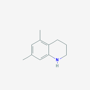 molecular formula C11H15N B3025476 5,7-Dimethyl-1,2,3,4-tetrahydroquinoline CAS No. 57414-68-3