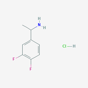 1-(3,4-Difluorophenyl)ethan-1-amine hydrochloride