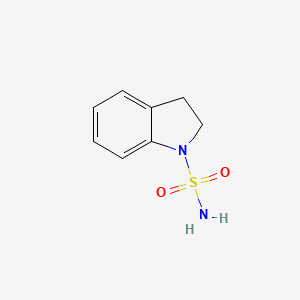 molecular formula C8H10N2O2S B3025485 indoline-1-sulfonamide CAS No. 34917-77-6