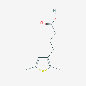 molecular formula C10H14O2S B3025486 4-(2,5-Dimethylthiophen-3-yl)butanoic acid CAS No. 26420-27-9