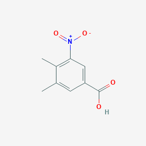 molecular formula C9H9NO4 B3025522 3,4-Dimethyl-5-nitrobenzoic acid CAS No. 74319-96-3