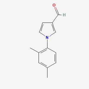 molecular formula C13H13NO B3025523 1-(2,4-dimethylphenyl)-1H-pyrrole-3-carbaldehyde CAS No. 881040-93-3