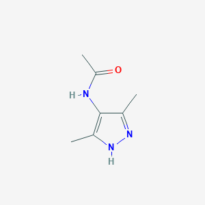 molecular formula C7H11N3O B3025540 N-(3,5-dimethyl-1H-pyrazol-4-yl)acetamide CAS No. 300731-86-6