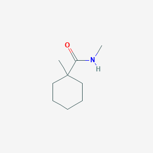 molecular formula C9H17NO B3025541 N,1-Dimethylcyclohexane-1-carboxamide CAS No. 61930-86-7