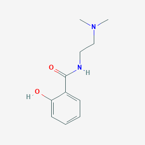 molecular formula C11H16N2O2 B3025546 N-[2-(dimethylamino)ethyl]-2-hydroxybenzamide CAS No. 91430-50-1