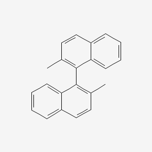 molecular formula C22H18 B3025561 1,1'-Binaphthalene, 2,2'-dimethyl- CAS No. 60536-98-3