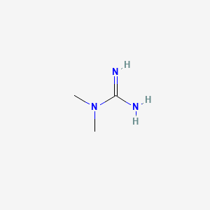 molecular formula C3H9N3 B3025567 1,1-Dimethylguanidine CAS No. 6145-42-2
