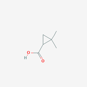molecular formula C6H10O2 B3025571 2,2-Dimethylcyclopropanecarboxylic acid CAS No. 75885-59-5