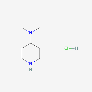 molecular formula C7H17ClN2 B3025579 N,N-Dimethylpiperidin-4-amine hydrochloride CAS No. 172281-90-2