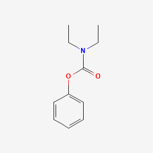 molecular formula C11H15NO2 B3025603 Phenyl diethylcarbamate CAS No. 65009-00-9