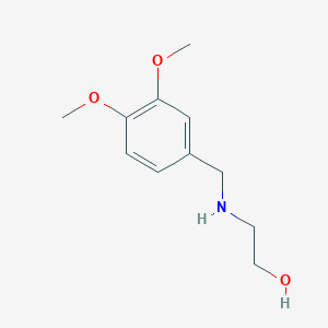 molecular formula C11H17NO3 B3025617 2-(3,4-Dimethoxy-benzylamino)-ethanol CAS No. 24687-79-4