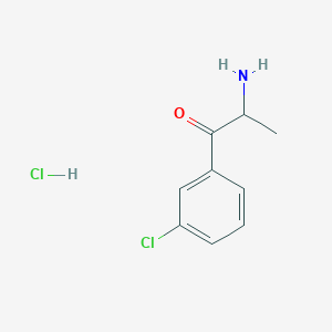molecular formula C9H11Cl2NO B3025660 3-Chlorocathinone hydrochloride 