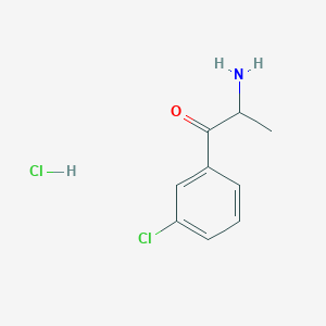 2-Amino-1-(3-chlorophenyl)-1-propanone Hydrochloride