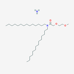 Azane;2-(2-methoxyethoxy)-N,N-di(tetradecyl)acetamide