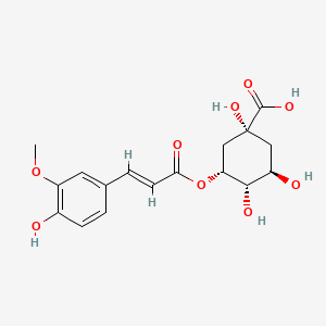molecular formula C17H20O9 B3025668 5-Feruloylquinic acid CAS No. 40242-06-6