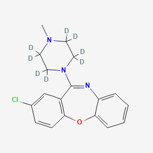 molecular formula C18H18ClN3O B3025676 7-Hydroxy loxapine-d8 