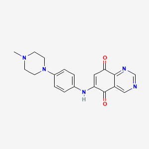 molecular formula C19H19N5O2 B3025687 QD394 