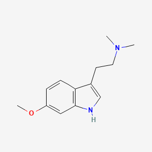 molecular formula C13H18N2O B3025704 2-(6-methoxy-1H-indol-3-yl)-N,N-dimethylethanamine CAS No. 2426-88-2