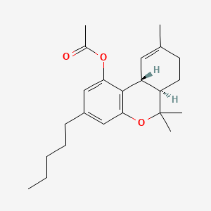 molecular formula C23H32O3 B3025705 Tetrahydrocannabinol acetate CAS No. 23132-17-4