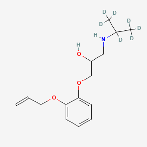 molecular formula C15H23NO3 B3025736 Oxprenolol-d7 