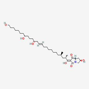 molecular formula C35H61NO7 B3025742 Burnettramic acid A aglycone 