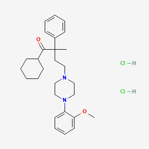 molecular formula C28H40Cl2N2O2 B3025758 (+/-)-LY 426965 dihydrochloride CAS No. 228418-81-3