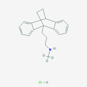 molecular formula C20H24ClN B3025761 N-methyl-d3-9,10-ethanoanthracene-9(10H)-propanamine, monohydrochloride 