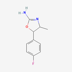 molecular formula C10H11FN2O B3025764 4'-Fluoro-4-methylaminorex CAS No. 1364933-64-1
