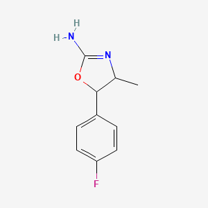 molecular formula C10H11FN2O B3025764 4-Fluoro-4-methylaminorex CAS No. 1364933-64-1