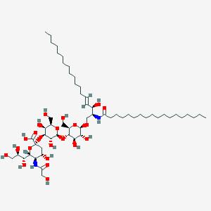 molecular formula C59H108N2O22 B3025767 GM3-Neugc CAS No. 69345-49-9