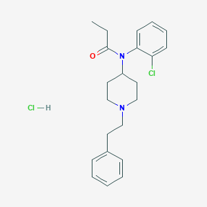 molecular formula C22H28Cl2N2O B3025769 Unii-TU9RC4S6TU CAS No. 77463-24-2