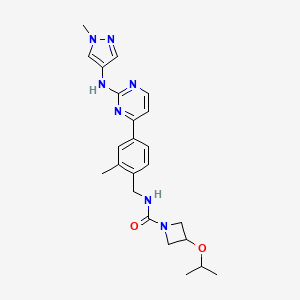 molecular formula C23H29N7O2 B3025773 BIIB068 CAS No. 1798787-27-5