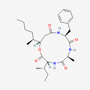molecular formula C27H41N3O5 B3025787 Beauveriolide III 