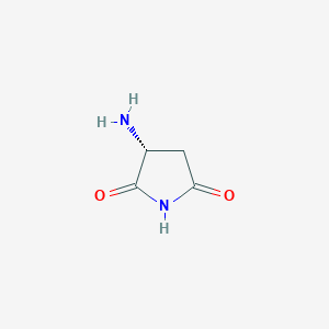 molecular formula C4H6N2O2 B3025788 3-Aminosuccinimide 