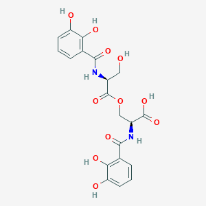 molecular formula C20H20N2O11 B3025789 N,N'-Bis(2,3-Dihydroxybenzoyl)-O-L-seryl-L-serine 