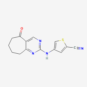 molecular formula C14H12N4OS B3025798 G6PDi-1 
