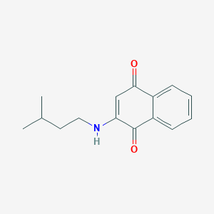 2-(Isopentylamino)naphthalene-1,4-dione