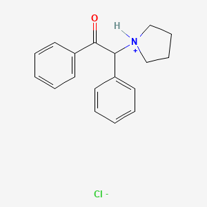 2-Phenyl-2-(1-pyrrolidinyl)-acetophenone hydrochloride