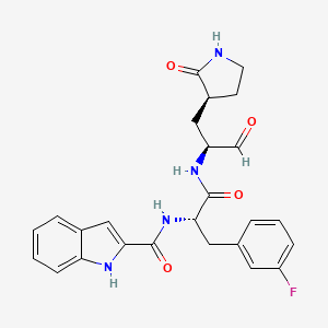 molecular formula C25H25FN4O4 B3025819 SARS-CoV MPro-IN-1 