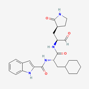 molecular formula C25H32N4O4 B3025823 Bofutrelvir CAS No. 2103278-86-8