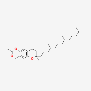molecular formula C31H52O3 B3025843 DL-alpha-Tocopherol acetate CAS No. 7695-91-2