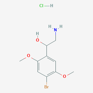 molecular formula C10H15BrClNO3 B3025852 Bohb hydrochloride CAS No. 807631-10-3